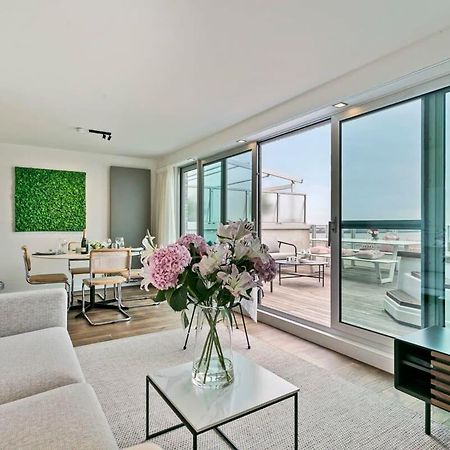 Modern Penthouse With Stunning Sea-View, Sauna And 2 Large Terraces! Apartment Knokke-Heist Exterior photo