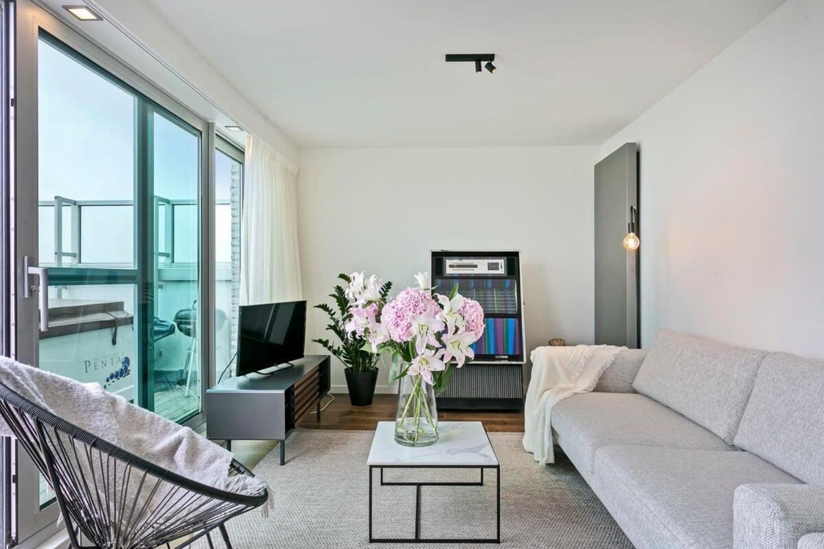 Modern Penthouse With Stunning Sea-View, Sauna And 2 Large Terraces! Apartment Knokke-Heist Exterior photo